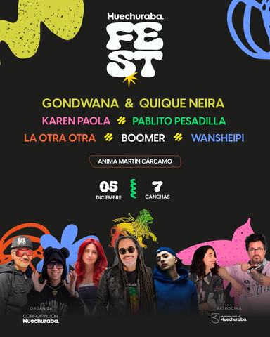 Huechuraba Fest: Gondwana, Quique Neira, Karen Paola