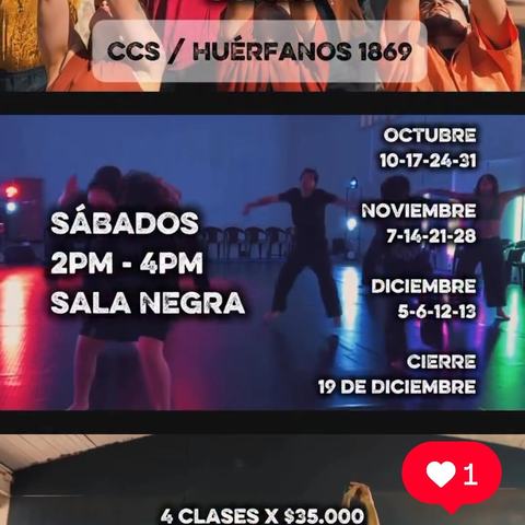Clases CCS Sala Negra