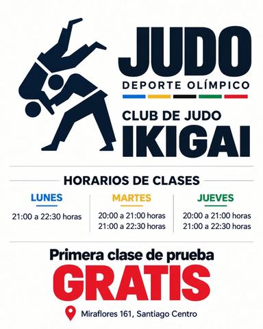 Clases de Judo Ikigai Dojo