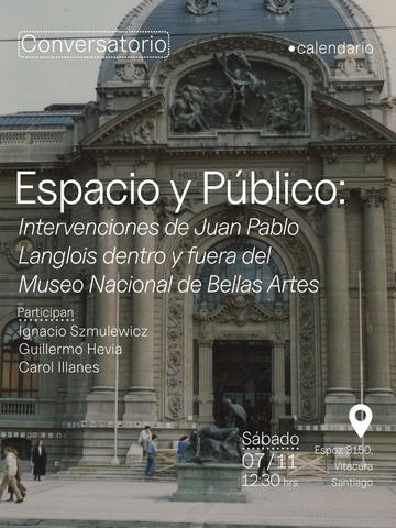 Talk: Space and Public - Juan Pablo Langlois