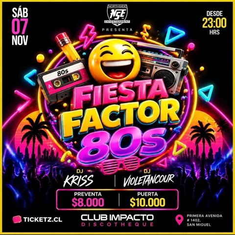 Fiesta Factor 80s 90s 2000