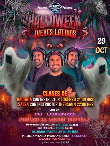 Halloween Jueves Latinos