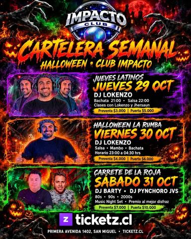 Carrete de la Roja con DJ Barty y DJ Pynchoro JVS