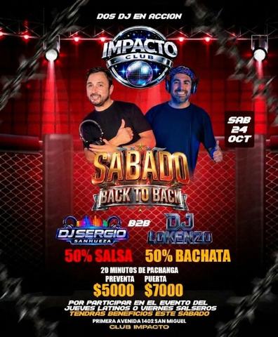 Impacto Club: Salsa & Bachata B2B