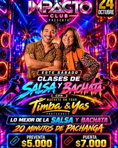 Clases de Salsa y Bachata con Muévete On Tour