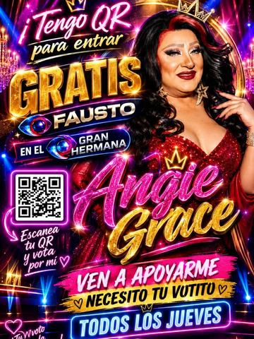 Gran Hermana con Faustochile y Angie Grace