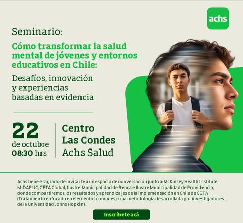 Seminario salud mental jóvenes y educación