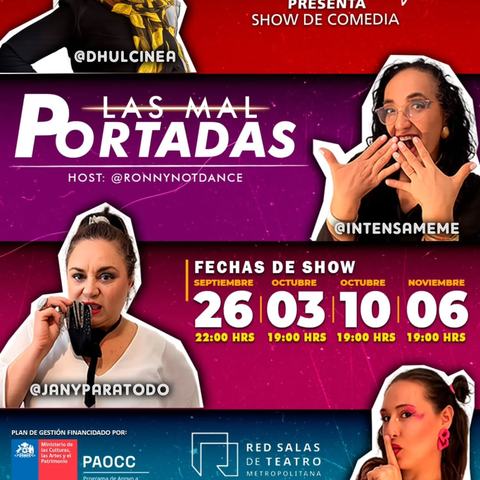 Show de Comedia Las Mal Portadas