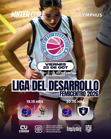 Liga del Desarrollo U23/Femicentro: Olymphus vs CV Corur