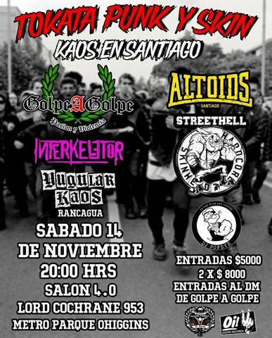Tocata Punk y Skin Kaos