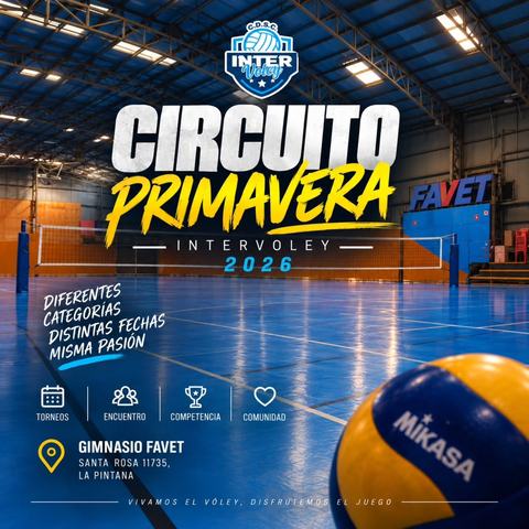 Circuito Primavera Intervoley 2026 - Varones TC