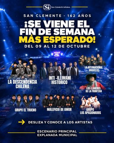 Festival San Clemente 162 Años
