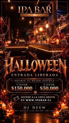 Halloween en IPA Bar Buin
