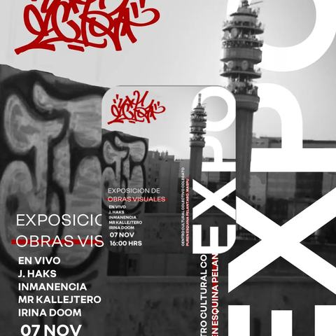 Exposición Irina Doom, J. Haks e Inmanencia