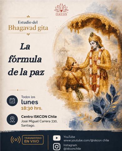 Clase de Bhagavad Gita: La fórmula de la paz