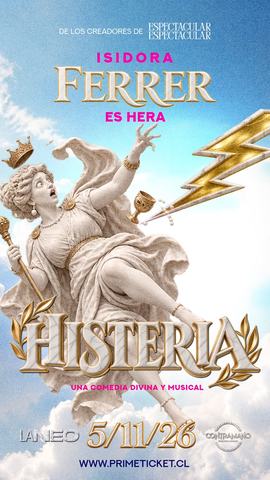 Isidora Ferrer es Hera: Histeria