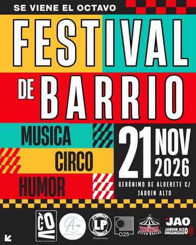 8° Festival del Barrio Jardín Alto