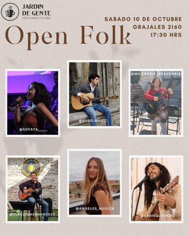 Open Folk en Jardín de Gente