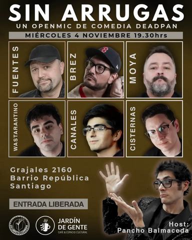 Openmic Deadpan: Fuentes, Brez, Moya y más