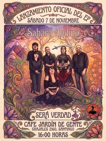 Sahara Andino - Lanzamiento Será Verdad