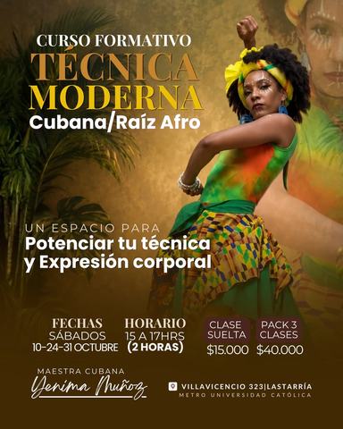 Técnica Moderna Cubana / Raíz Afro