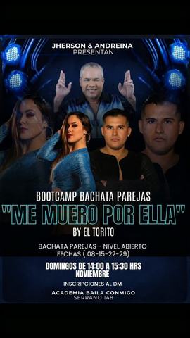 Bootcamp Bachata Parejas Jherson & Andreina