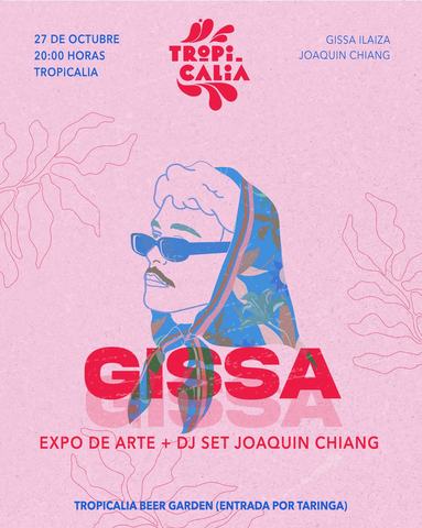Expo Arte Gissa Ilaiza + DJ Set Joaquín Chiang