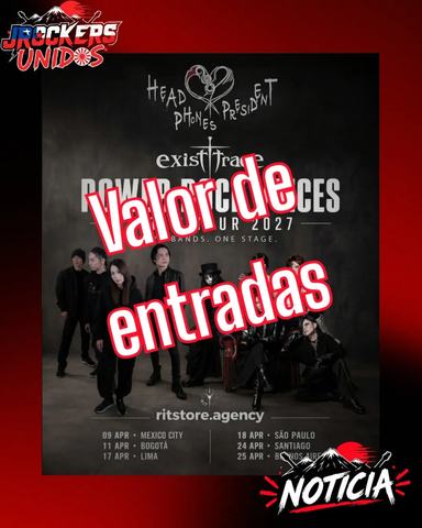 HEAD PHONES PRESIDENT x exist†trace en Santiago