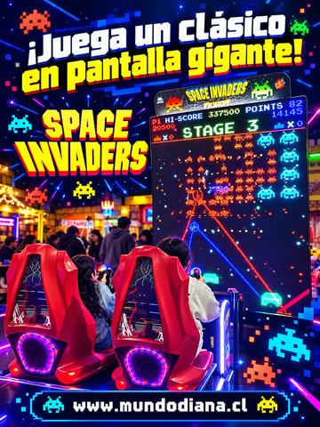 Space Invaders en Juegos Diana