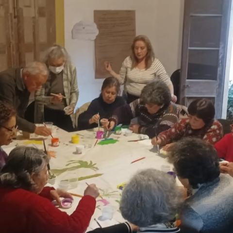 Taller de Arte en Barrio Yungay