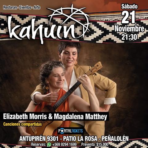 Elizabeth Morris y Magdalena Matthey