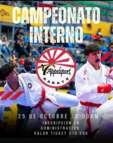 Campeonato Interno Karate Appelsport