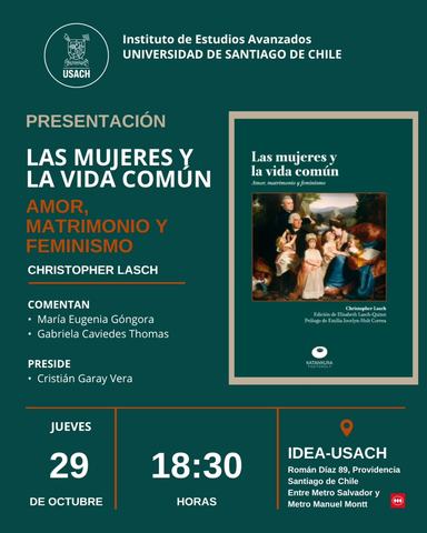 Presentación "Las mujeres y la vida común"