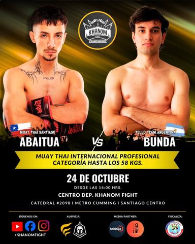 Khanom Fight Championship: Abaitúa vs Bunda