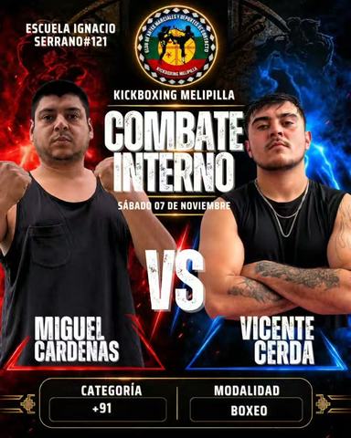 Combate Interno Kickboxing Melipilla