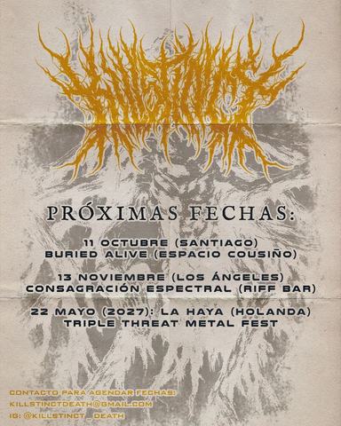 Buried Alive en Espacio Cousiño
