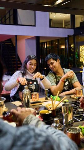 Cocktail making course at Kitchen Club