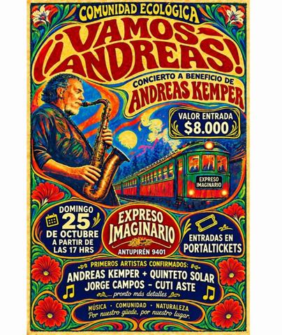 Concierto a beneficio Andreas Kemper