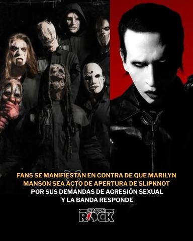 Slipknot en Chile con Marilyn Manson