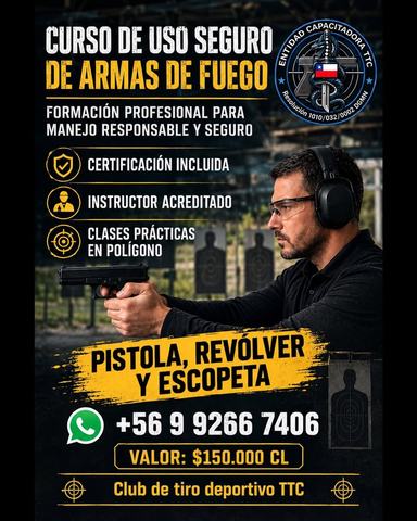 Curso Uso Seguro Armas de Fuego