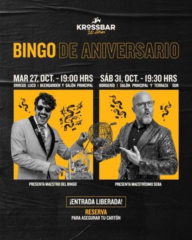 Bingo Night Kross Bar (BordeRío)