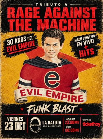 Tributo RATM: Evil Empire 30 años
