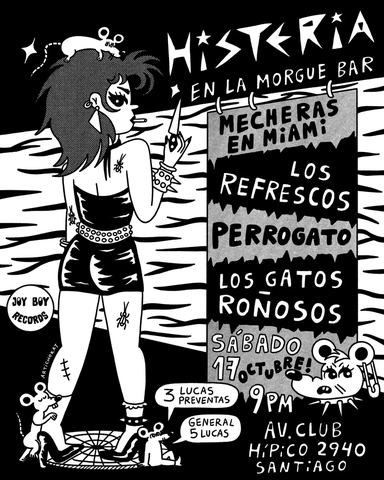 Histeria en La Morgue Bar