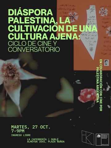 Cine y Conversatorio Diáspora Palestina