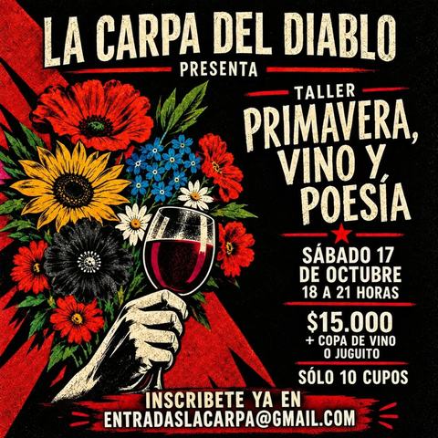 Taller Primavera, Vino y Poesía