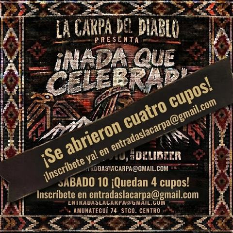 ¡Nada que celebrar!