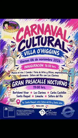 XIX Carnaval Cultural Villa O’Higgins