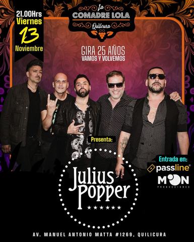Julius Popper en La Comadre Lola