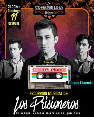 Musical Tour Los Prisioneros at Casete Pirata
