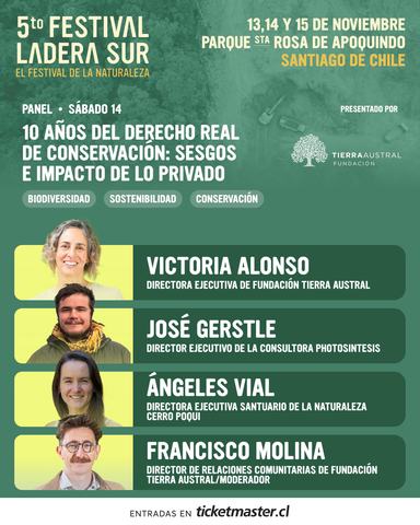 Panel 10 años Derecho Real Conservación